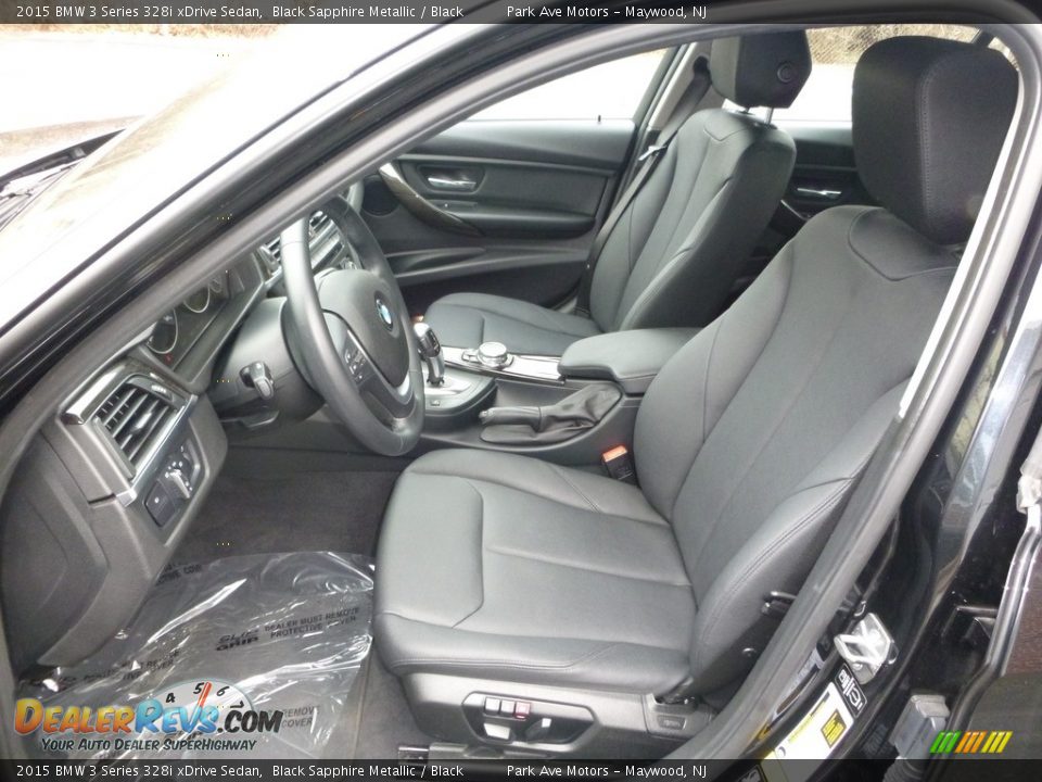 2015 BMW 3 Series 328i xDrive Sedan Black Sapphire Metallic / Black Photo #12