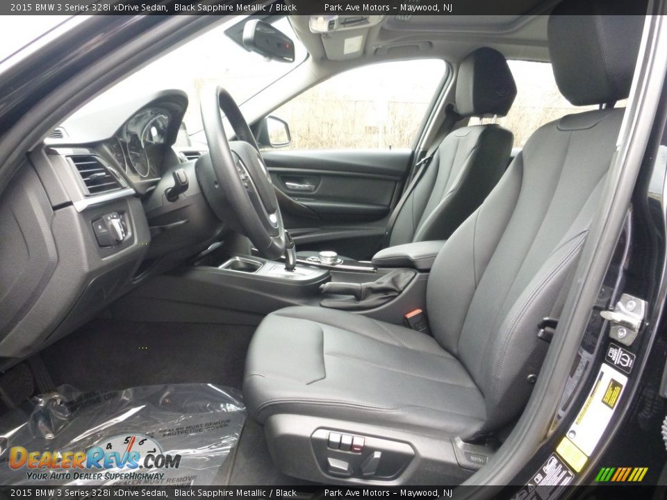 2015 BMW 3 Series 328i xDrive Sedan Black Sapphire Metallic / Black Photo #13