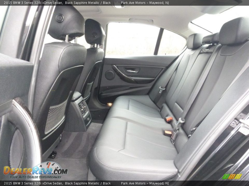 2015 BMW 3 Series 328i xDrive Sedan Black Sapphire Metallic / Black Photo #17