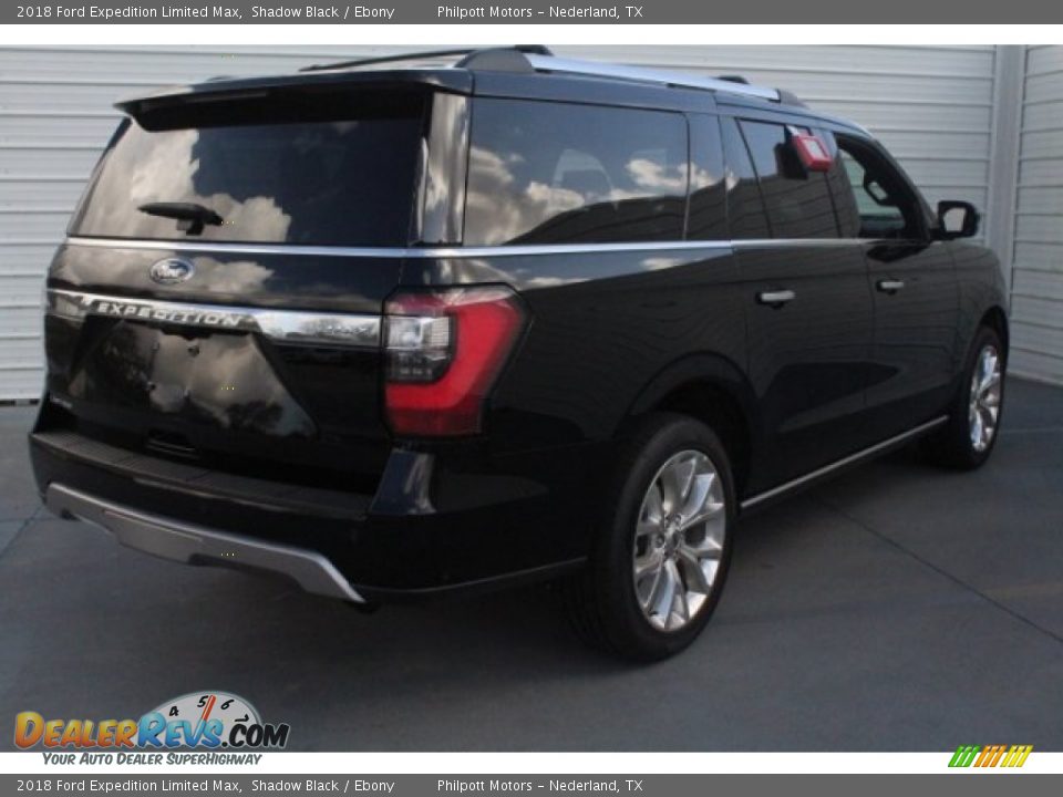 2018 Ford Expedition Limited Max Shadow Black / Ebony Photo #9