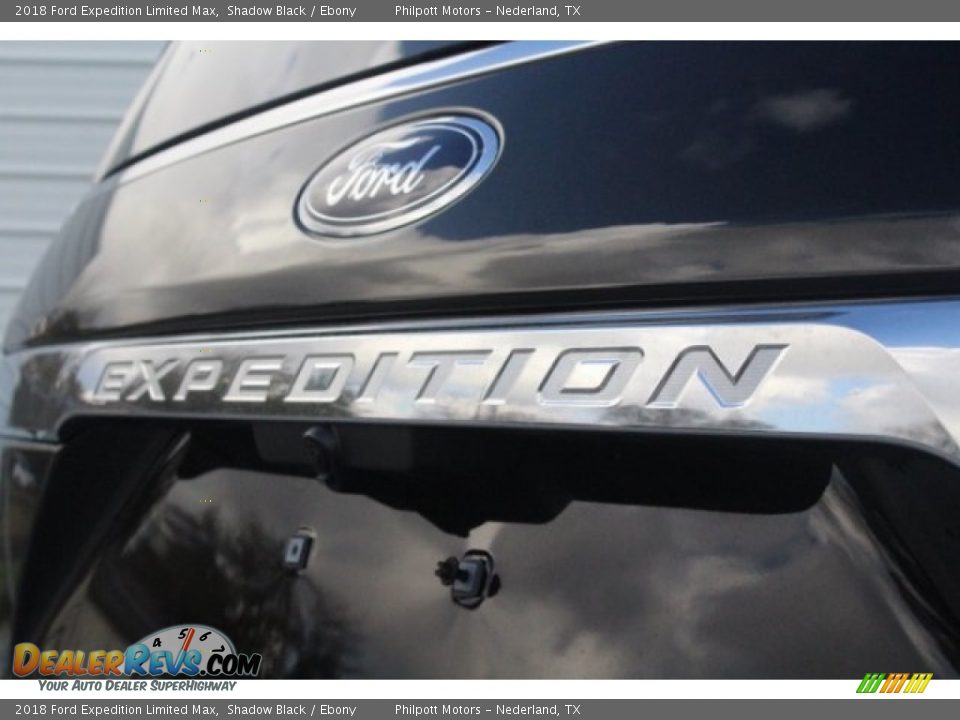 2018 Ford Expedition Limited Max Shadow Black / Ebony Photo #10
