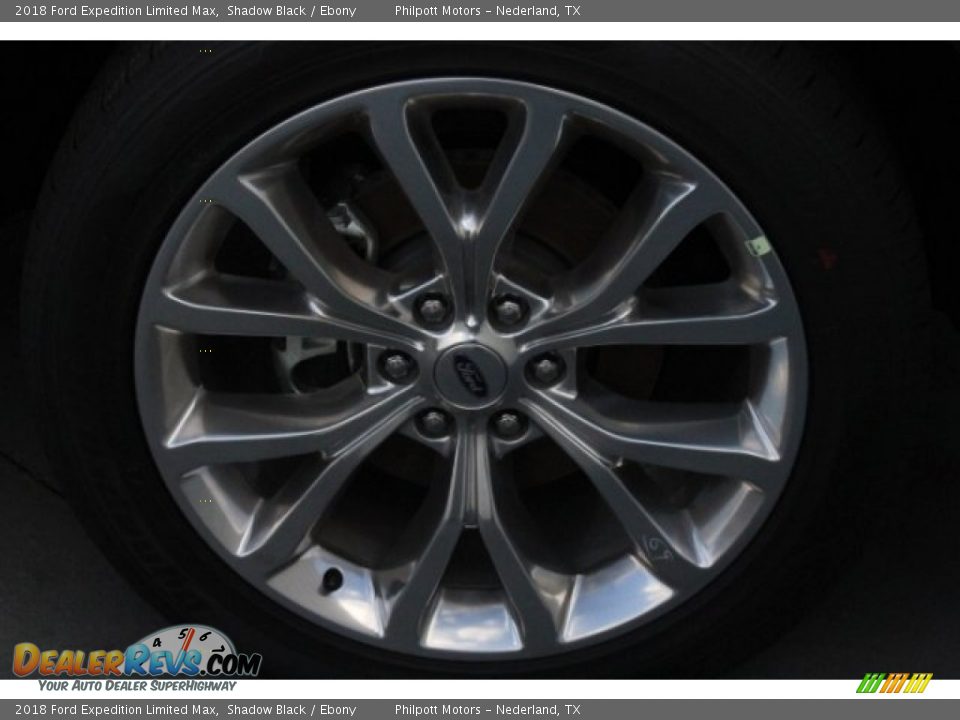 2018 Ford Expedition Limited Max Shadow Black / Ebony Photo #12