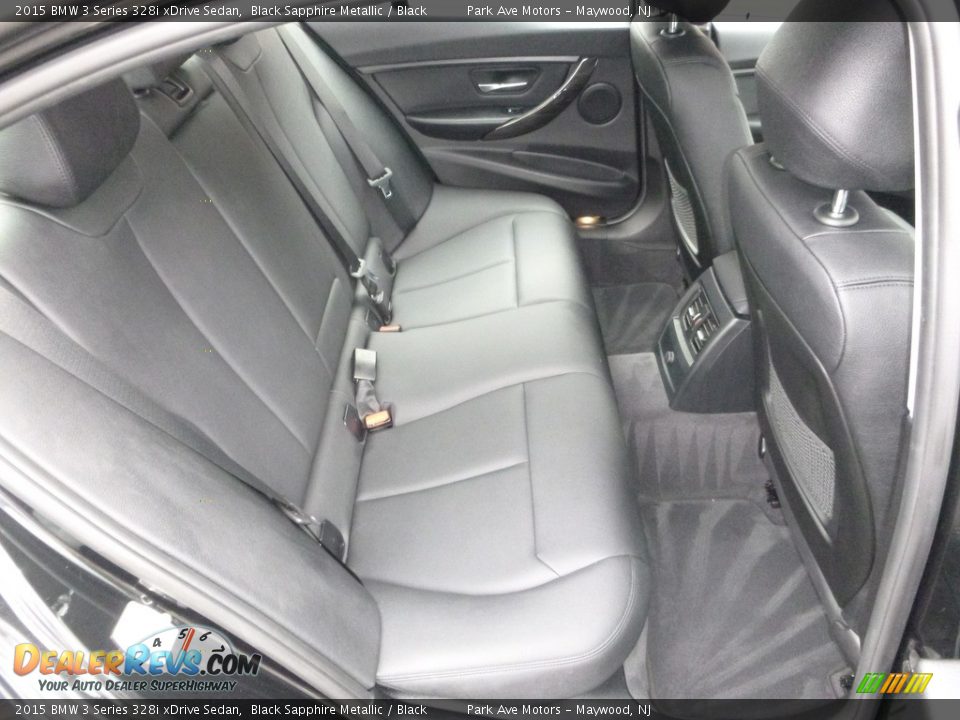 2015 BMW 3 Series 328i xDrive Sedan Black Sapphire Metallic / Black Photo #21