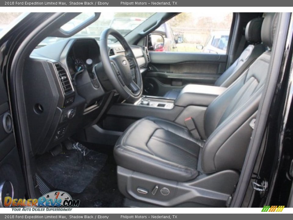 2018 Ford Expedition Limited Max Shadow Black / Ebony Photo #15