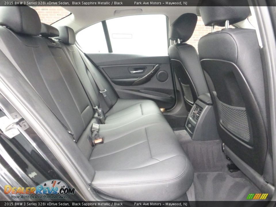 2015 BMW 3 Series 328i xDrive Sedan Black Sapphire Metallic / Black Photo #22