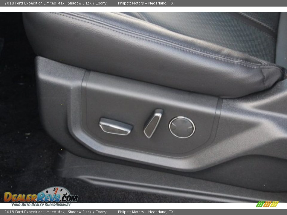 2018 Ford Expedition Limited Max Shadow Black / Ebony Photo #16