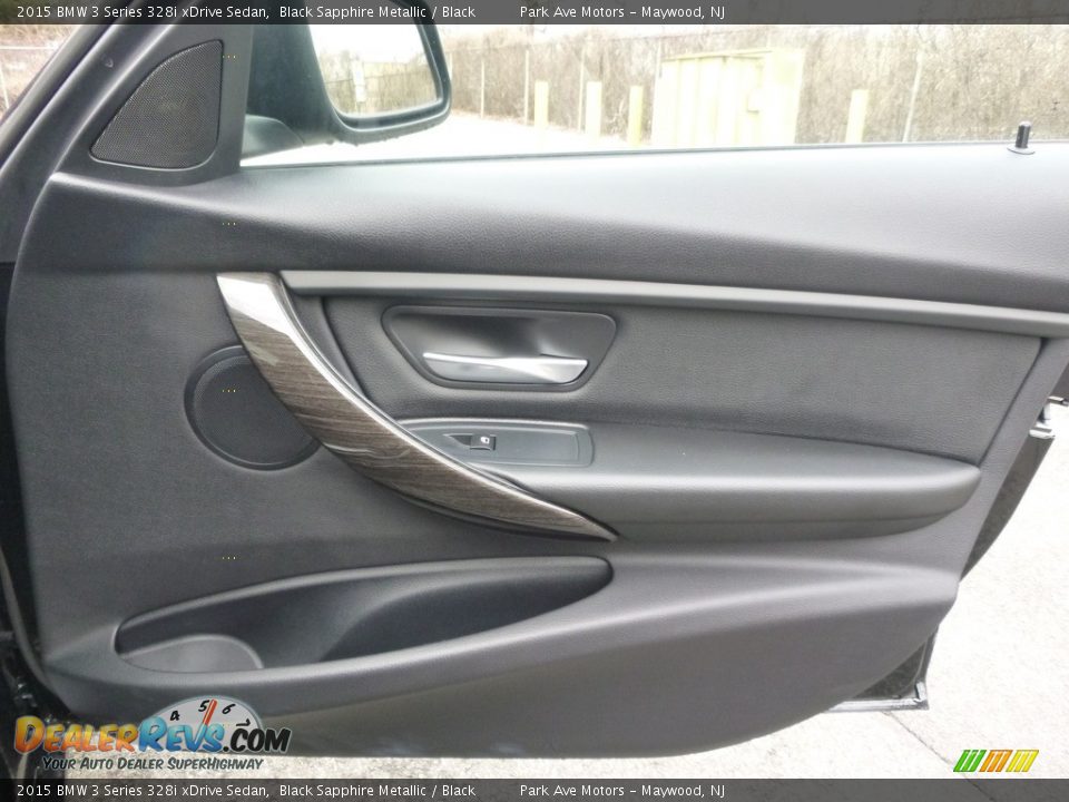 2015 BMW 3 Series 328i xDrive Sedan Black Sapphire Metallic / Black Photo #23