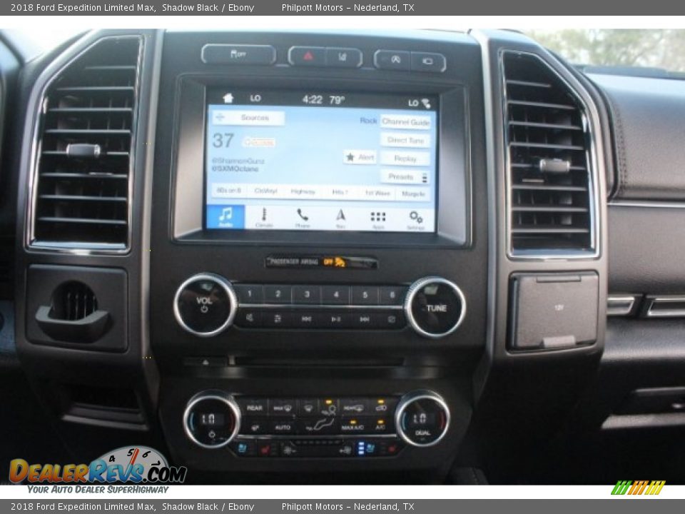 2018 Ford Expedition Limited Max Shadow Black / Ebony Photo #19