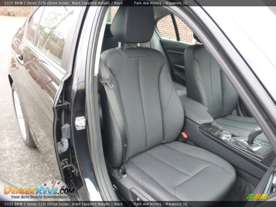 2015 BMW 3 Series 328i xDrive Sedan Black Sapphire Metallic / Black Photo #24