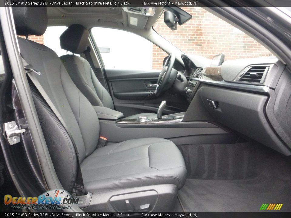2015 BMW 3 Series 328i xDrive Sedan Black Sapphire Metallic / Black Photo #26