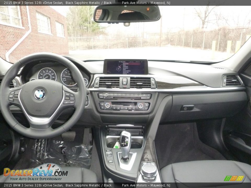 2015 BMW 3 Series 328i xDrive Sedan Black Sapphire Metallic / Black Photo #27