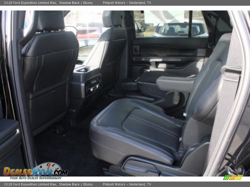 2018 Ford Expedition Limited Max Shadow Black / Ebony Photo #28