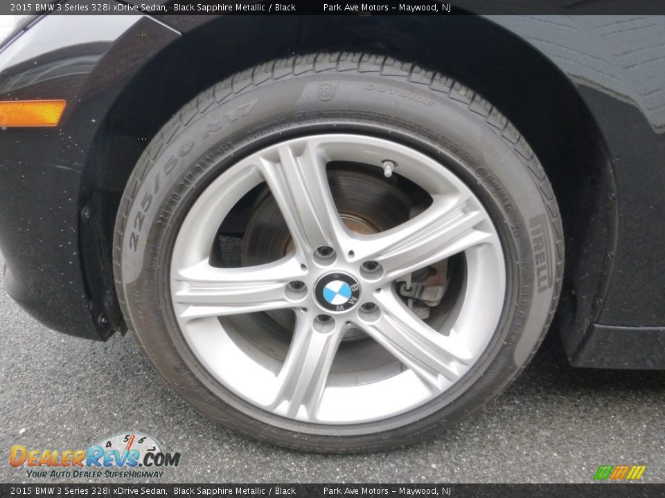 2015 BMW 3 Series 328i xDrive Sedan Black Sapphire Metallic / Black Photo #31