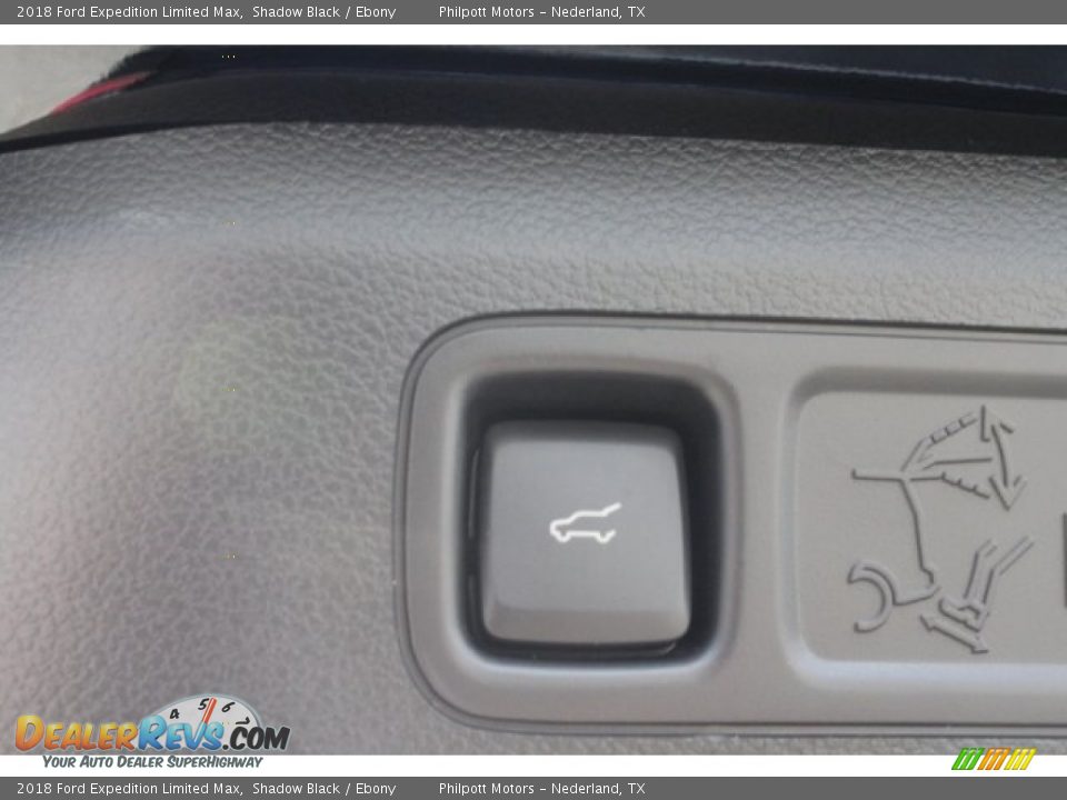 2018 Ford Expedition Limited Max Shadow Black / Ebony Photo #34