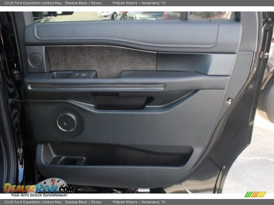 2018 Ford Expedition Limited Max Shadow Black / Ebony Photo #35