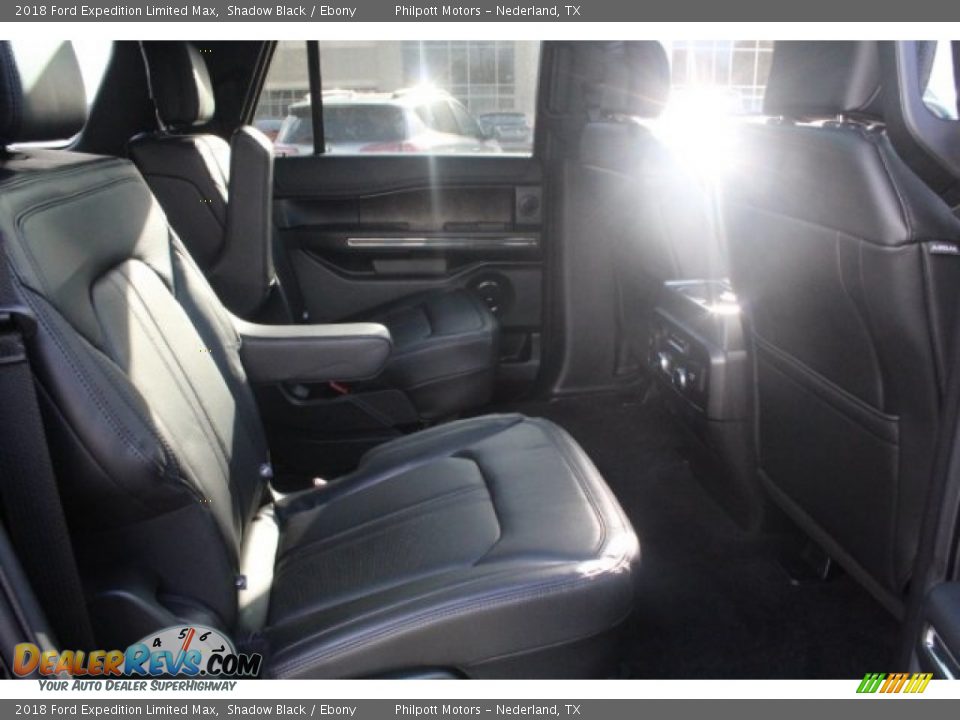 2018 Ford Expedition Limited Max Shadow Black / Ebony Photo #36