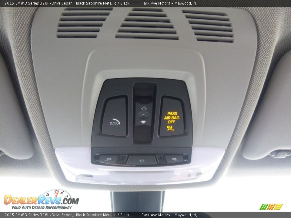 2015 BMW 3 Series 328i xDrive Sedan Black Sapphire Metallic / Black Photo #34