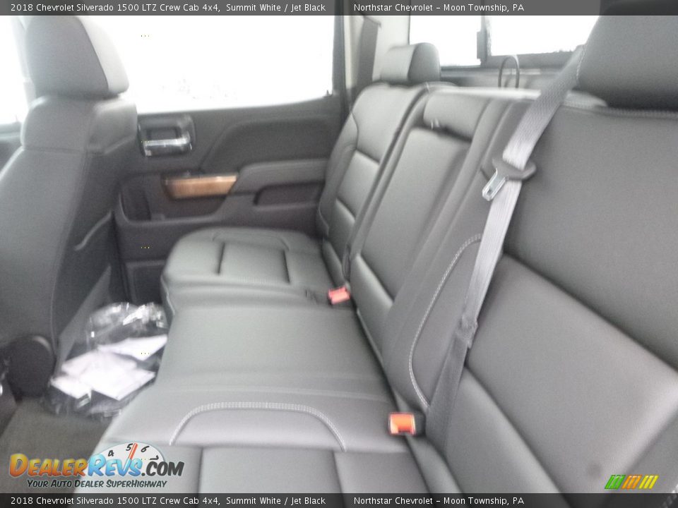 2018 Chevrolet Silverado 1500 LTZ Crew Cab 4x4 Summit White / Jet Black Photo #13