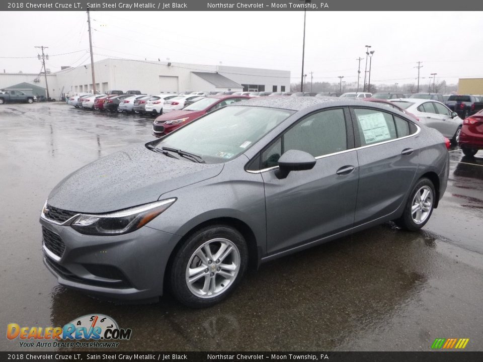 2018 Chevrolet Cruze LT Satin Steel Gray Metallic / Jet Black Photo #1