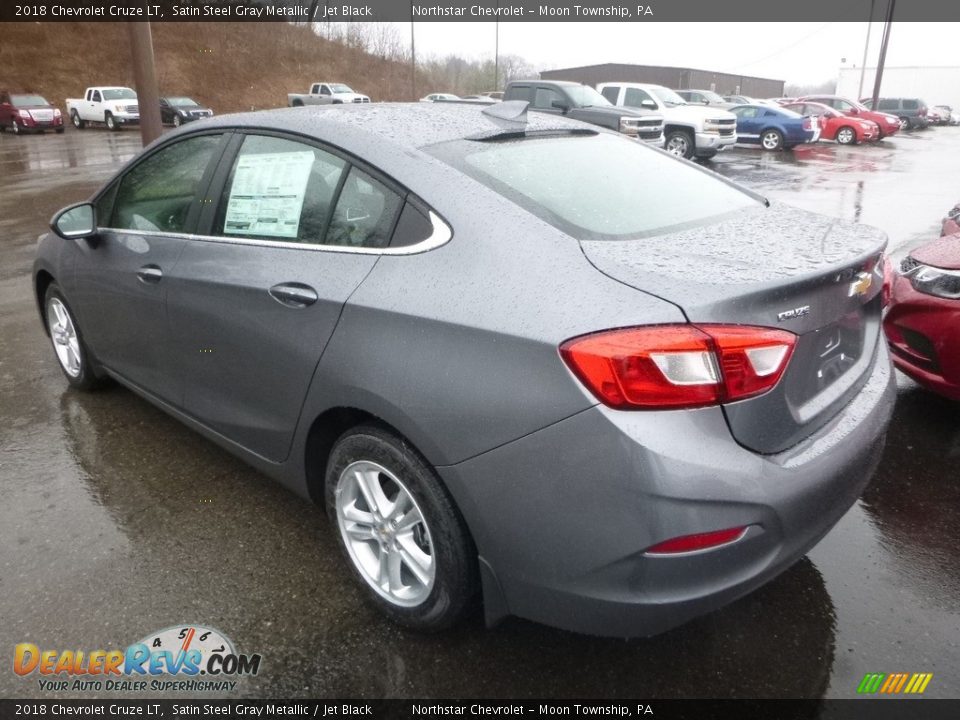2018 Chevrolet Cruze LT Satin Steel Gray Metallic / Jet Black Photo #3