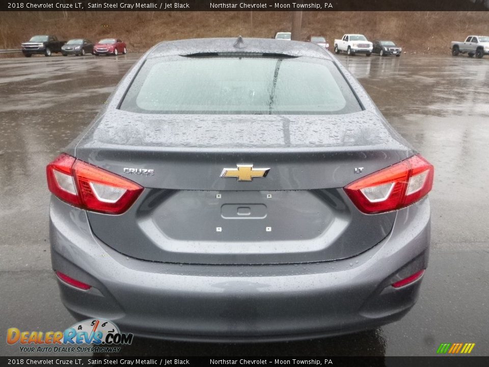 2018 Chevrolet Cruze LT Satin Steel Gray Metallic / Jet Black Photo #4