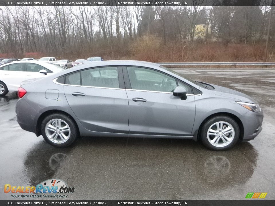 2018 Chevrolet Cruze LT Satin Steel Gray Metallic / Jet Black Photo #6