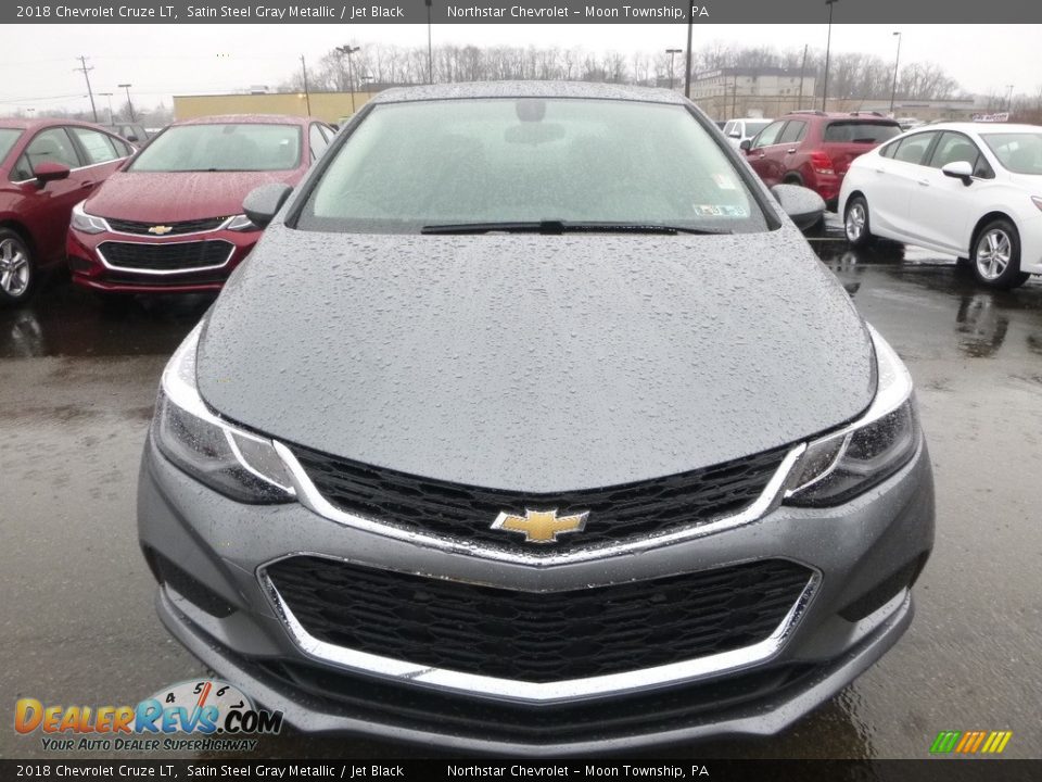 2018 Chevrolet Cruze LT Satin Steel Gray Metallic / Jet Black Photo #8
