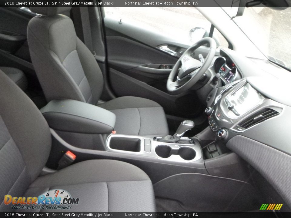 2018 Chevrolet Cruze LT Satin Steel Gray Metallic / Jet Black Photo #10