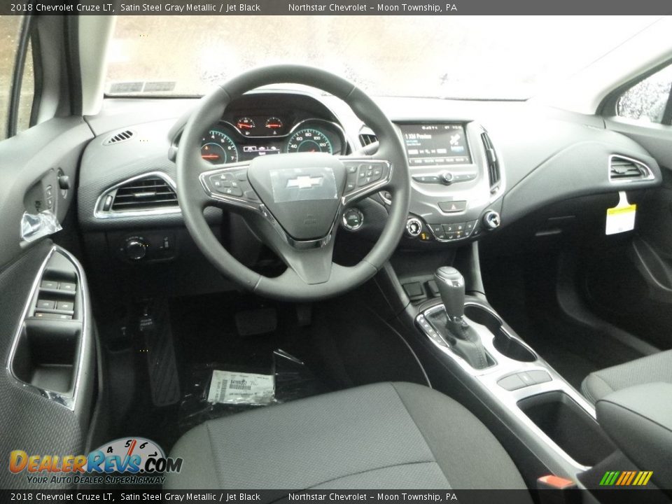 2018 Chevrolet Cruze LT Satin Steel Gray Metallic / Jet Black Photo #13