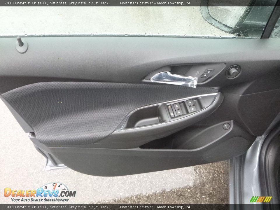 2018 Chevrolet Cruze LT Satin Steel Gray Metallic / Jet Black Photo #14