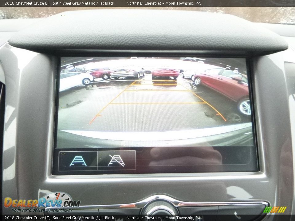 2018 Chevrolet Cruze LT Satin Steel Gray Metallic / Jet Black Photo #18