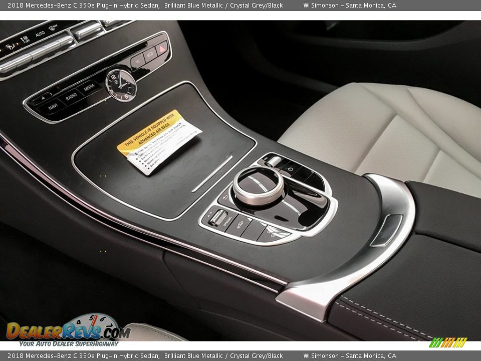 Controls of 2018 Mercedes-Benz C 350e Plug-in Hybrid Sedan Photo #7