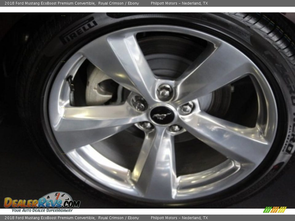 2018 Ford Mustang EcoBoost Premium Convertible Wheel Photo #5
