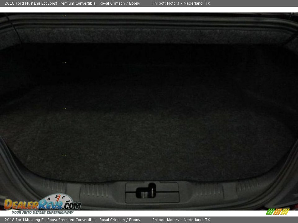 2018 Ford Mustang EcoBoost Premium Convertible Royal Crimson / Ebony Photo #24
