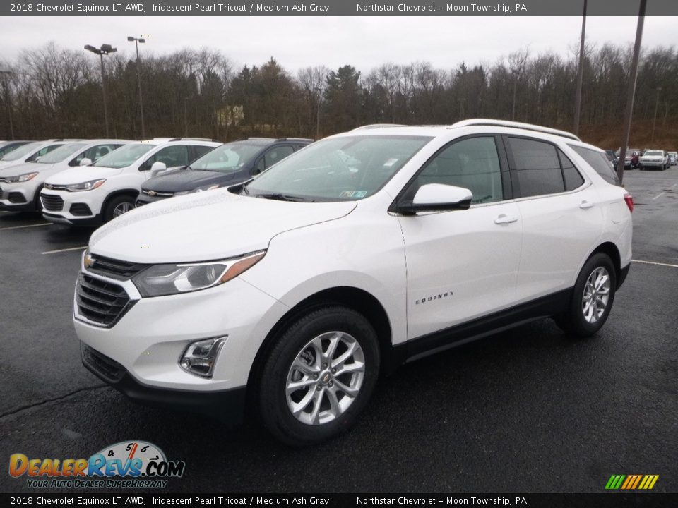 2018 Chevrolet Equinox LT AWD Iridescent Pearl Tricoat / Medium Ash Gray Photo #1