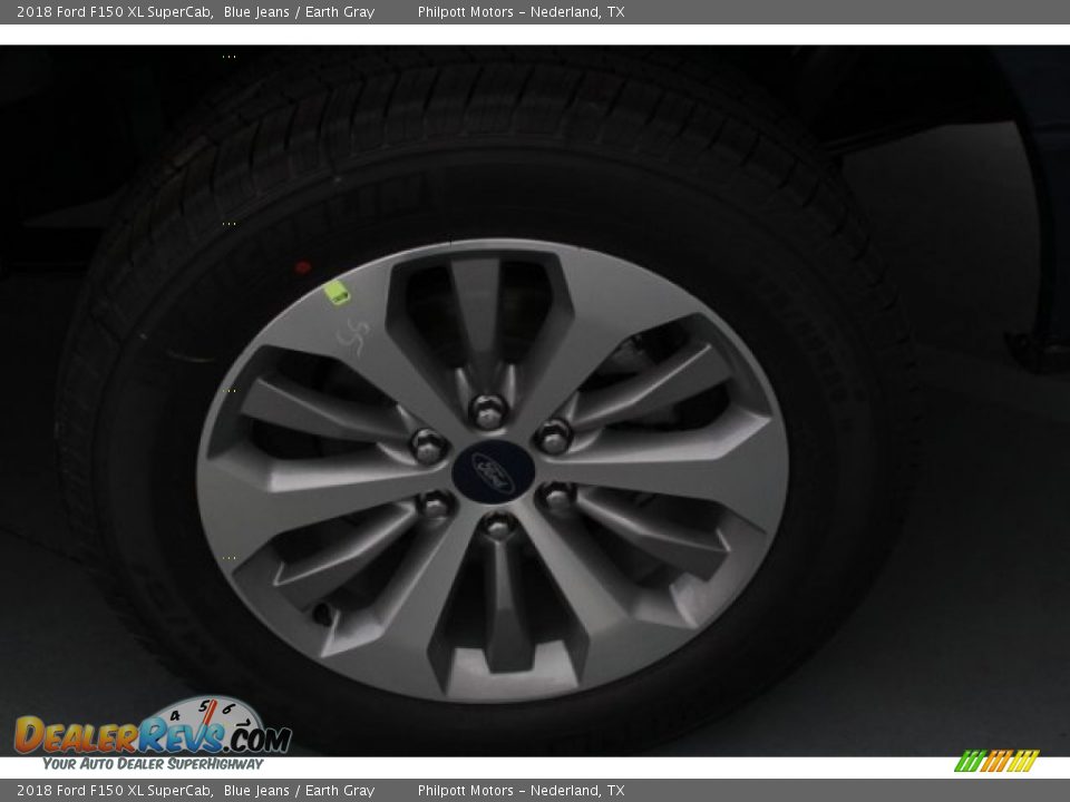 2018 Ford F150 XL SuperCab Blue Jeans / Earth Gray Photo #5