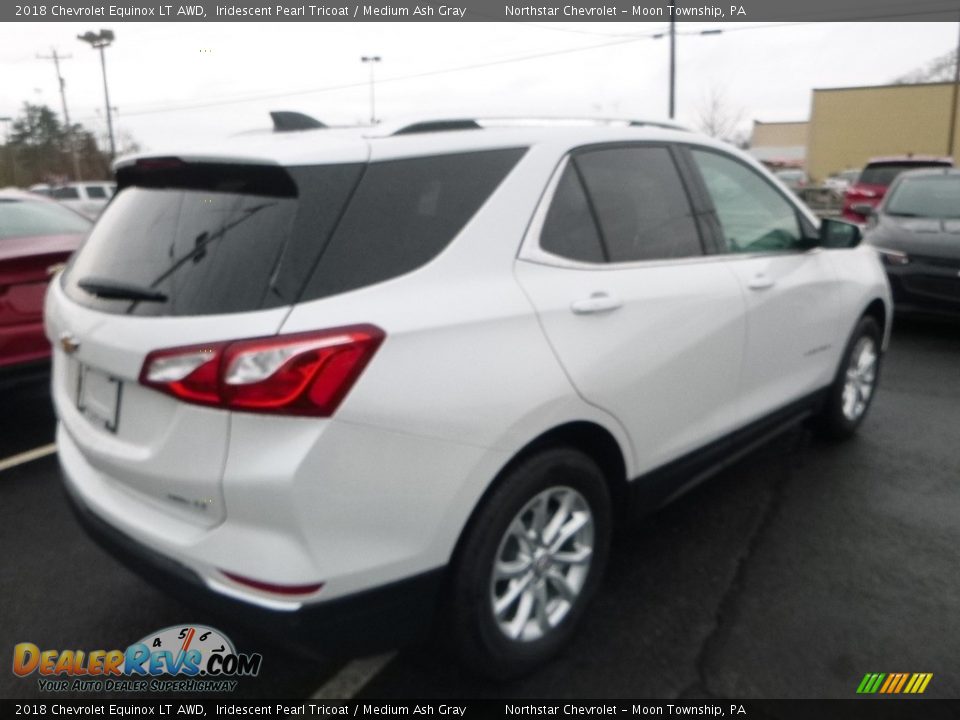 2018 Chevrolet Equinox LT AWD Iridescent Pearl Tricoat / Medium Ash Gray Photo #5