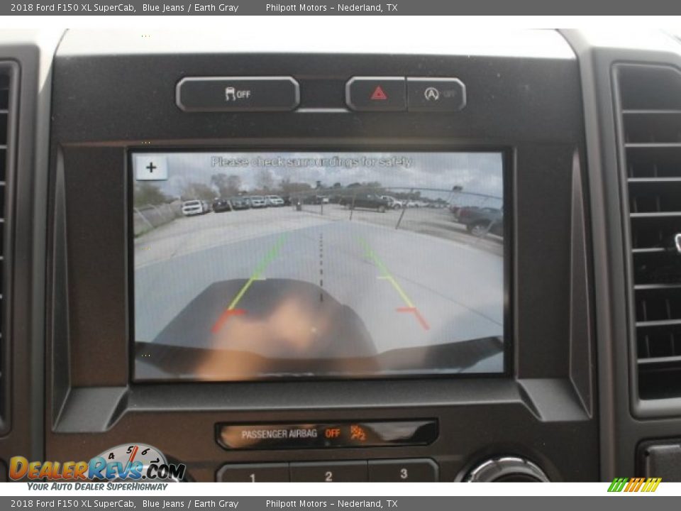 2018 Ford F150 XL SuperCab Blue Jeans / Earth Gray Photo #14