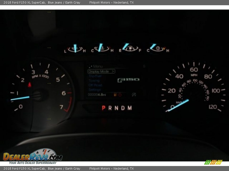 2018 Ford F150 XL SuperCab Blue Jeans / Earth Gray Photo #18