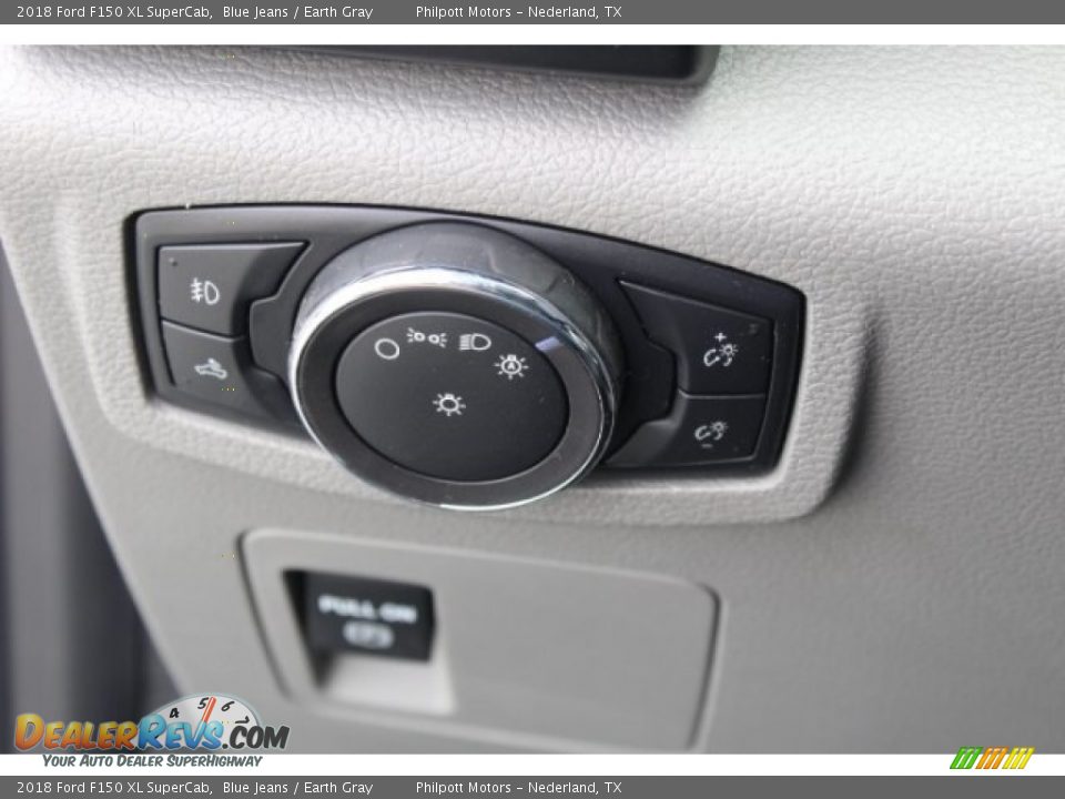 2018 Ford F150 XL SuperCab Blue Jeans / Earth Gray Photo #20
