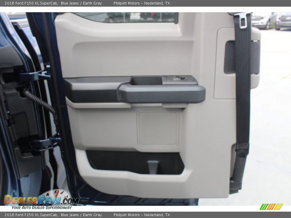 2018 Ford F150 XL SuperCab Blue Jeans / Earth Gray Photo #21