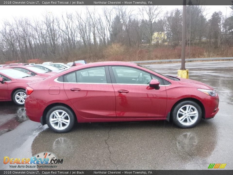 2018 Chevrolet Cruze LT Cajun Red Tintcoat / Jet Black Photo #6
