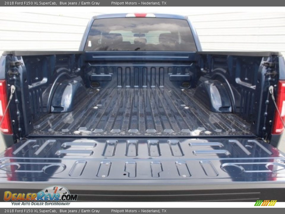 2018 Ford F150 XL SuperCab Blue Jeans / Earth Gray Photo #25