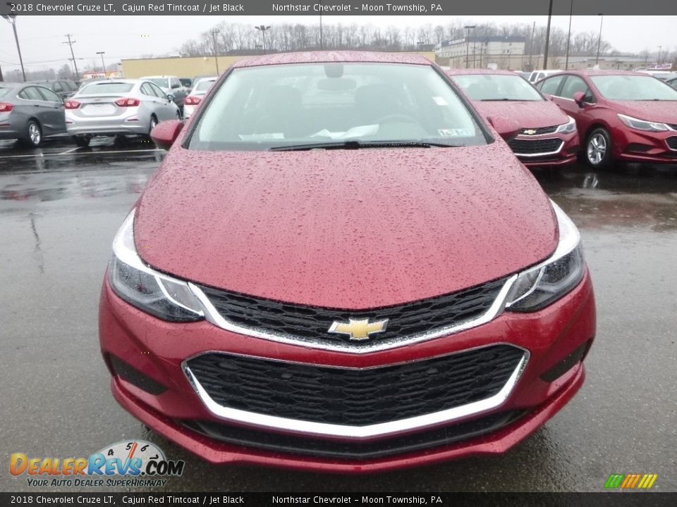 2018 Chevrolet Cruze LT Cajun Red Tintcoat / Jet Black Photo #8