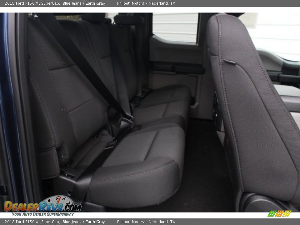 2018 Ford F150 XL SuperCab Blue Jeans / Earth Gray Photo #27