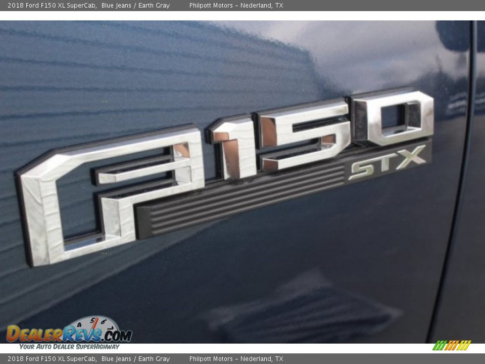 2018 Ford F150 XL SuperCab Blue Jeans / Earth Gray Photo #32