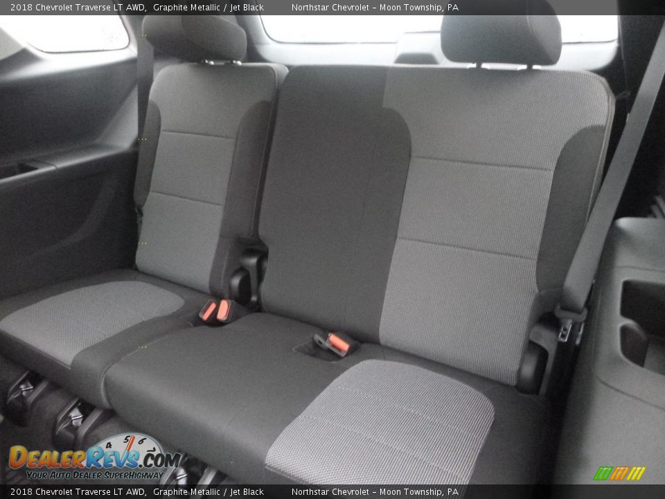 2018 Chevrolet Traverse LT AWD Graphite Metallic / Jet Black Photo #12
