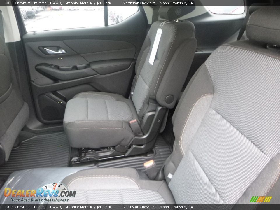2018 Chevrolet Traverse LT AWD Graphite Metallic / Jet Black Photo #13