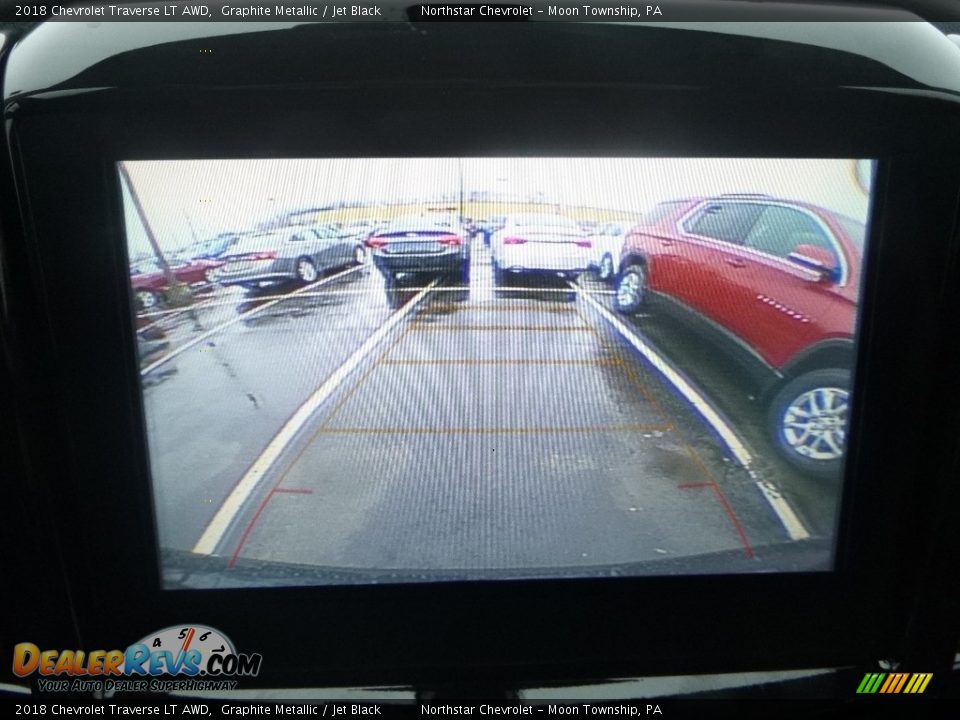 2018 Chevrolet Traverse LT AWD Graphite Metallic / Jet Black Photo #19