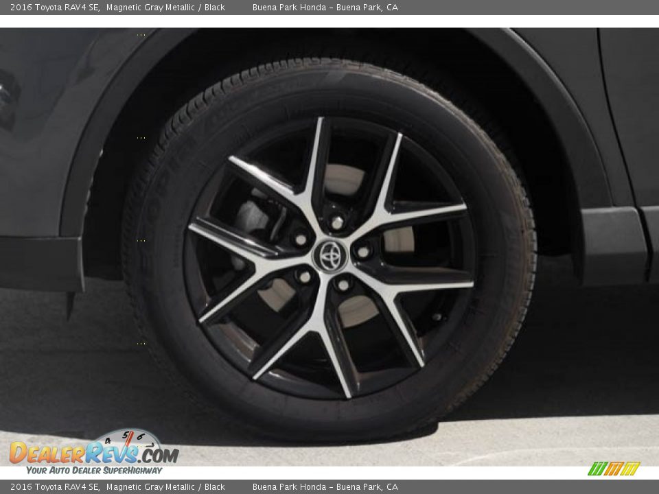 2016 Toyota RAV4 SE Magnetic Gray Metallic / Black Photo #34